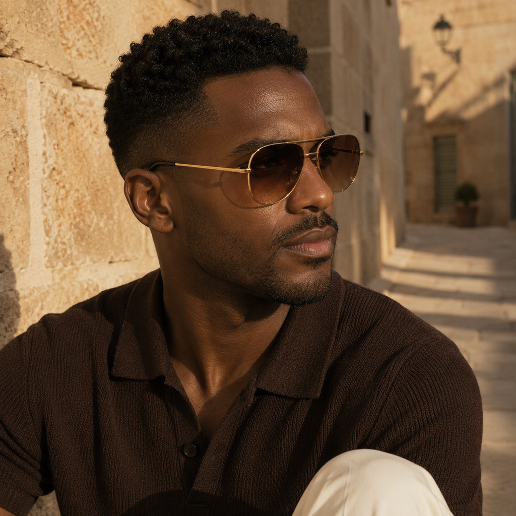 PRIME TIME - Anti-Glare Aviator Sunglasses UV400