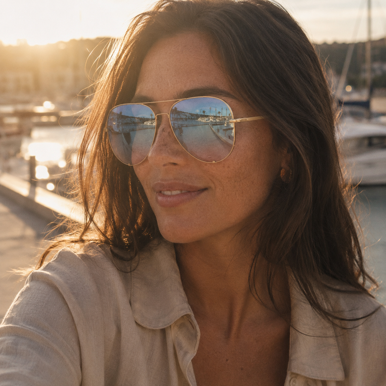 PRIME TIME - Anti-Glare Aviator Sunglasses UV400