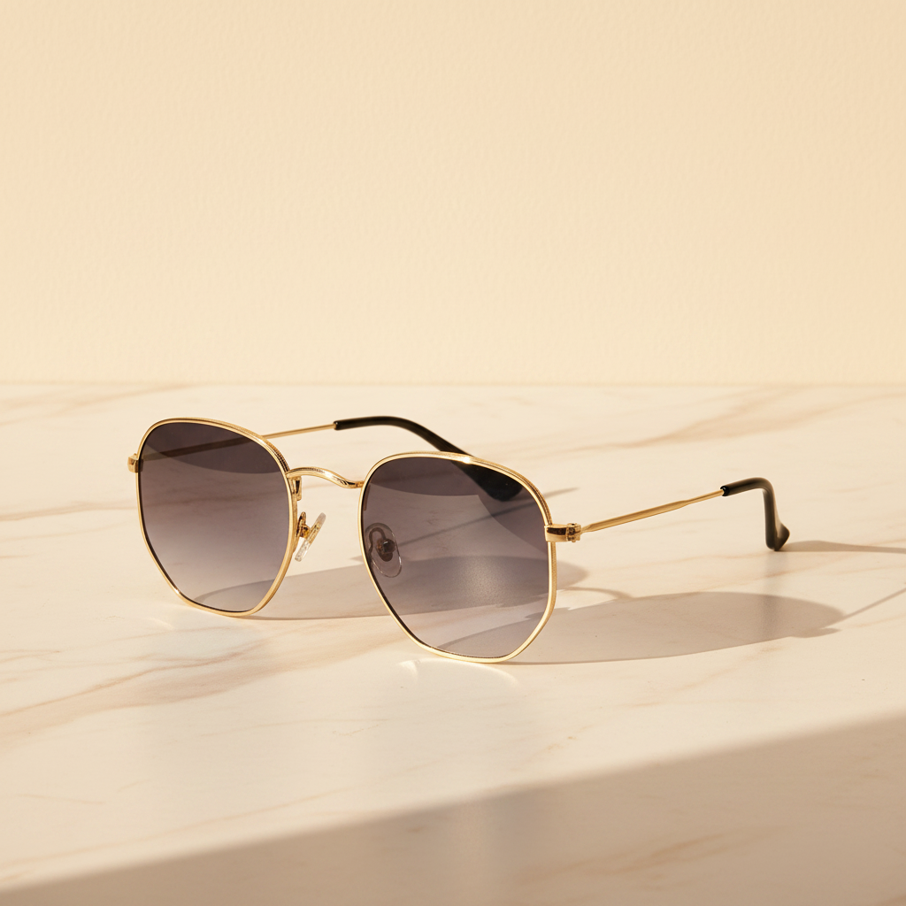 HEXIS - 1986 Stainless Steel Sunglasses