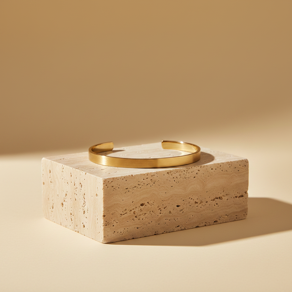 BASIQUE - 18k Gold Vermeil Stainless Steel Bracelet