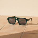 BASSLINE - Lunettes de soleil rectangulaires en CR-39