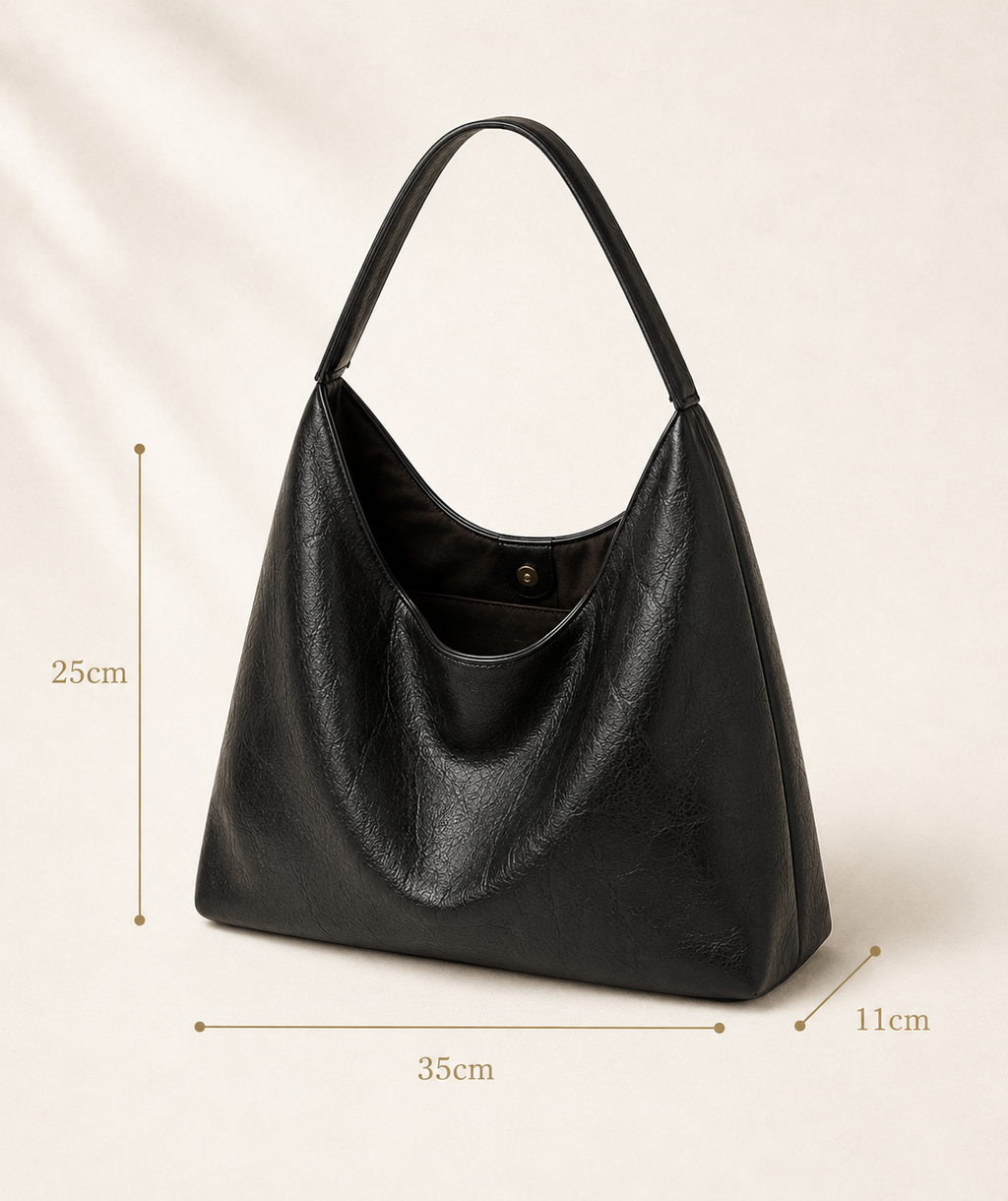 AMÉLIE - Wrinkle-Resistant Vegan Leather Tote Bag