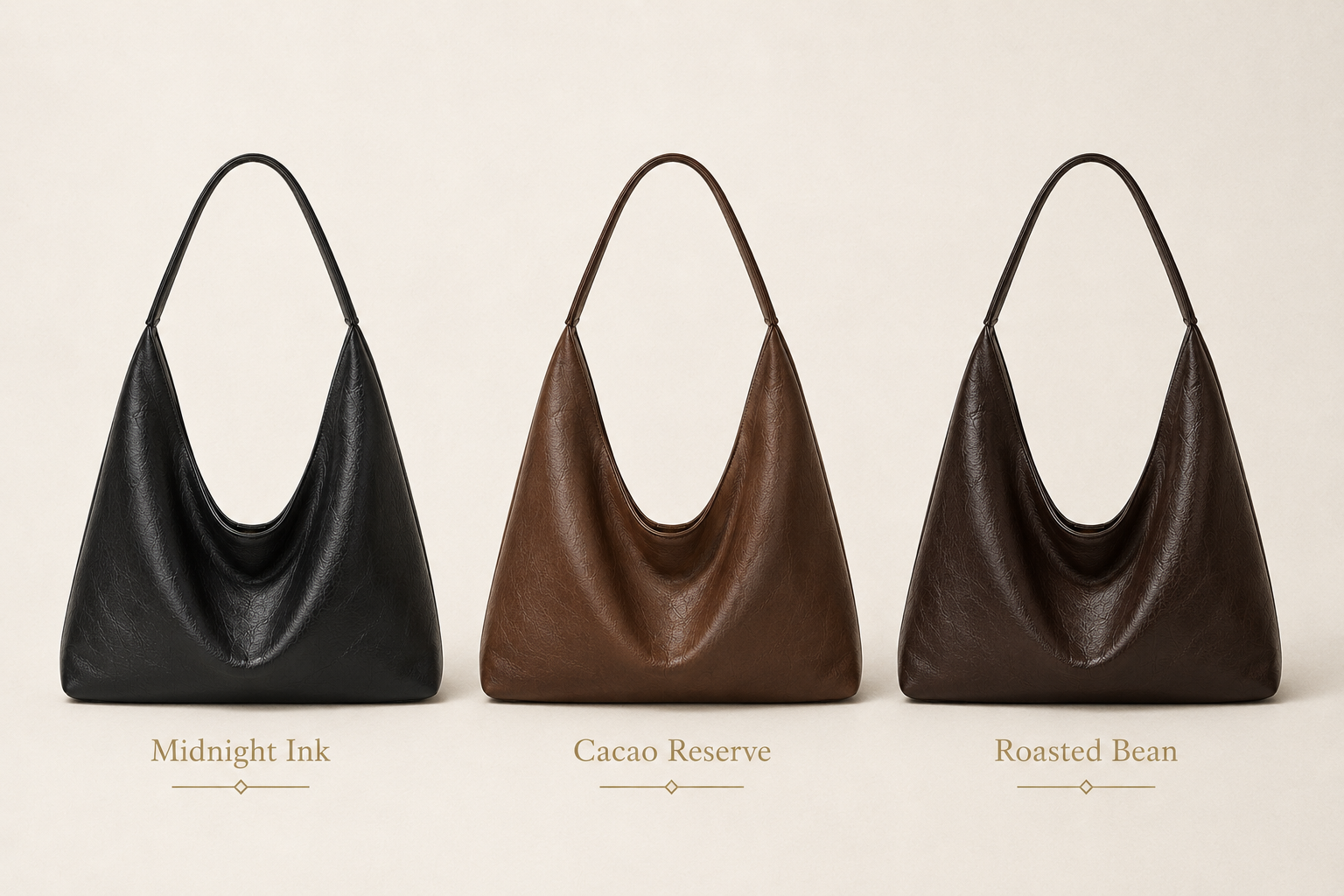 AMÉLIE - Wrinkle-Resistant Vegan Leather Tote Bag
