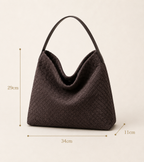 ISAVINE - Vegan Leather Suede Tote Bag