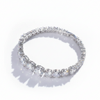 DESIRE - White Gold-Filled Tennis Bracelet