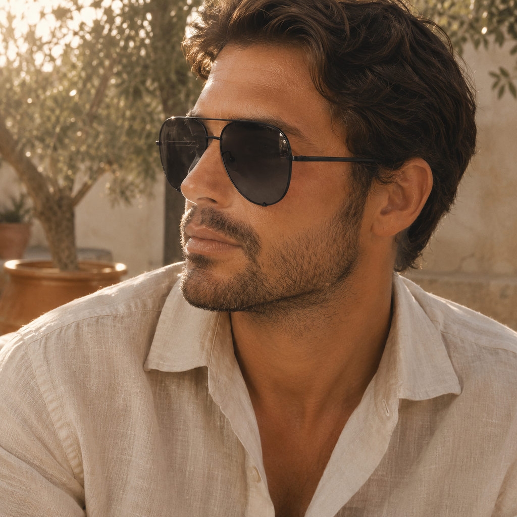 PRIME TIME - Anti-Glare Aviator Sunglasses UV400