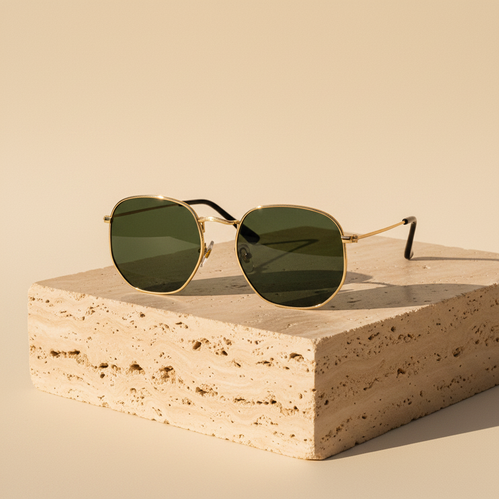 HEXIS - 1986 Stainless Steel Sunglasses