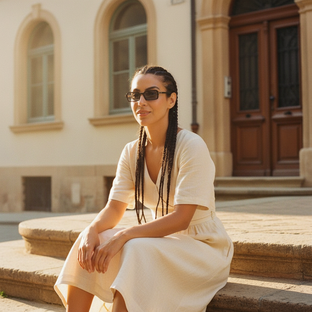 GROOVY - Riveted Retro Sunglasses