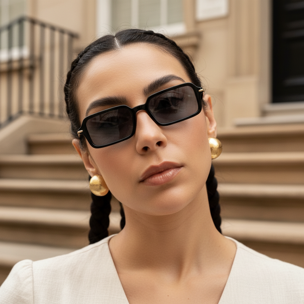 GROOVY - Riveted Retro Sunglasses