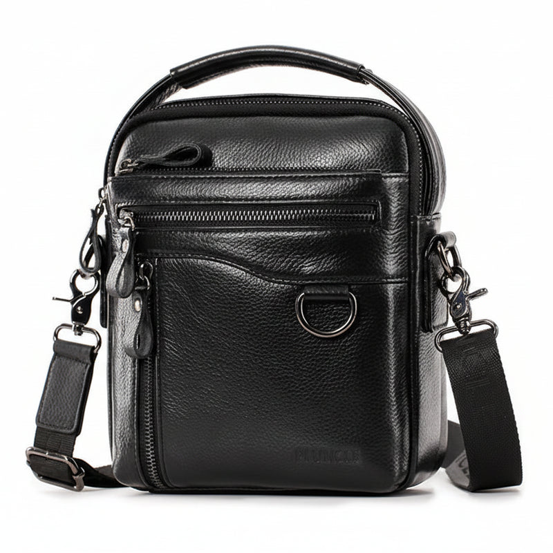 FRÈRE AÎNÉ - Genuine Leather Crossbody Bag