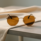 HEXIS - Polarisierte Sonnenbrille aus Edelstahl