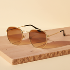 HEXIS - 1986 Stainless Steel Sunglasses