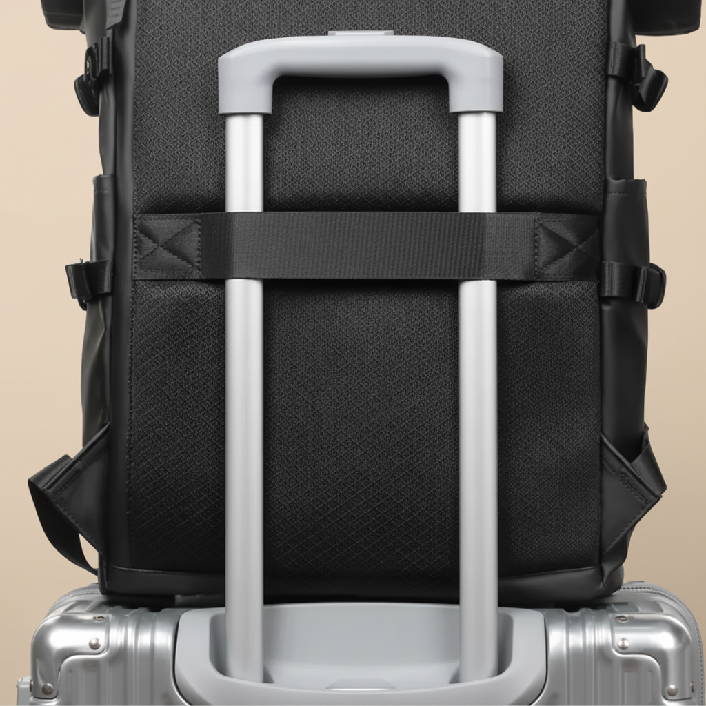 HK ROUTIER 30L - Wasserdichter Oxford Rolltop-Rucksack