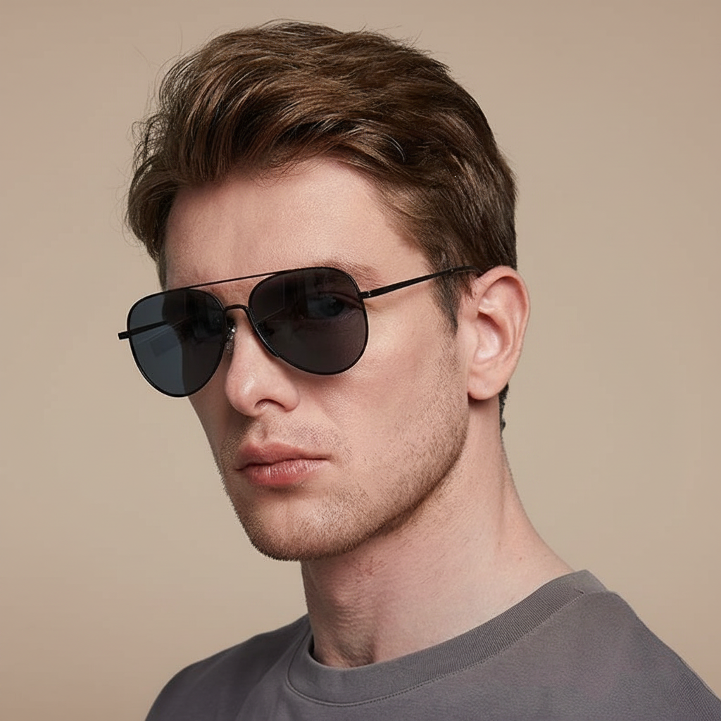 PRIME TIME - Anti-Glare Aviator Sunglasses UV400