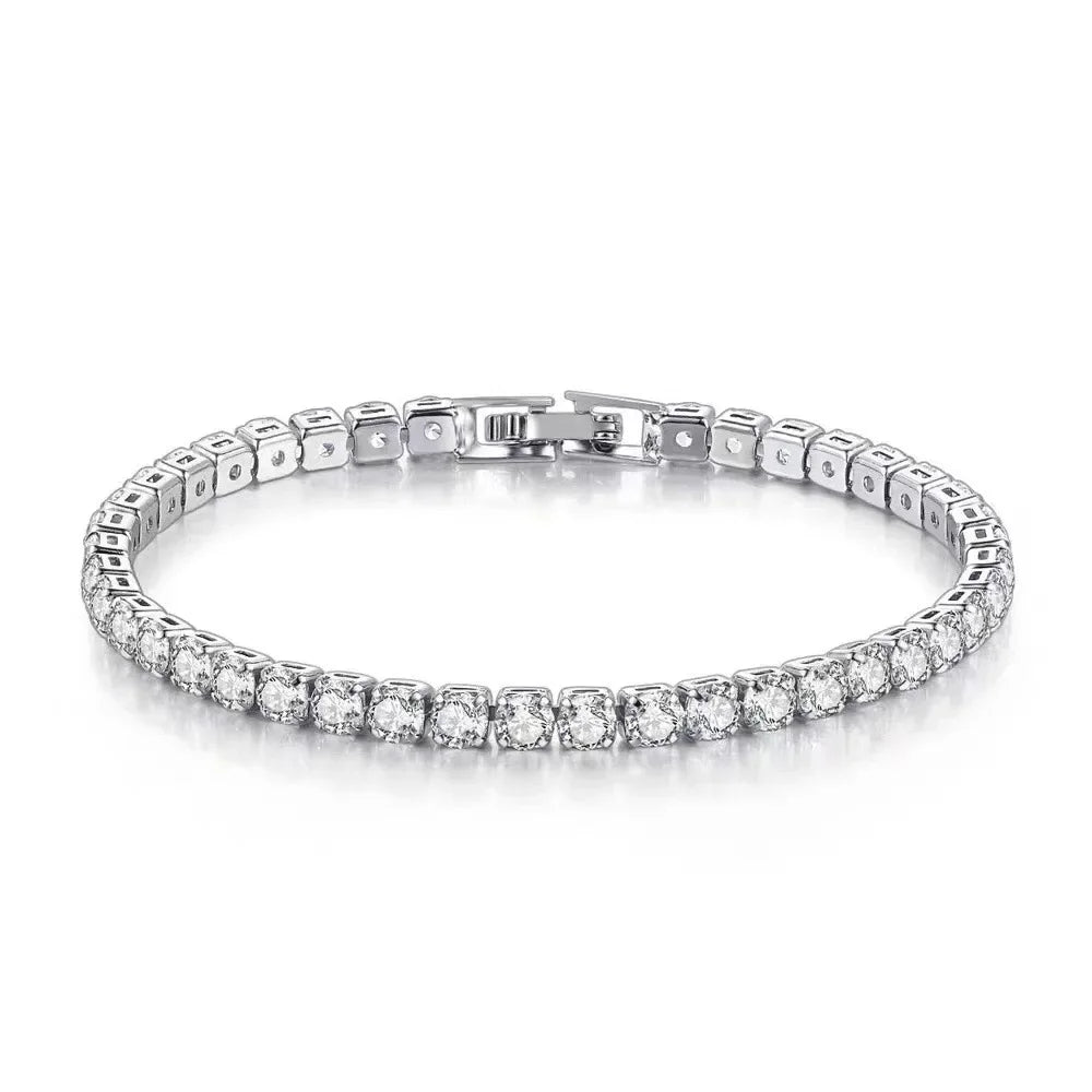 LORRAINE - 925 Sterling Silver Tennis Bracelet