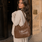 MAËVA - Vegane Schultertasche aus Leder