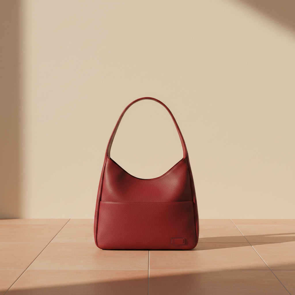 MAËVA - Vegane Schultertasche aus Leder