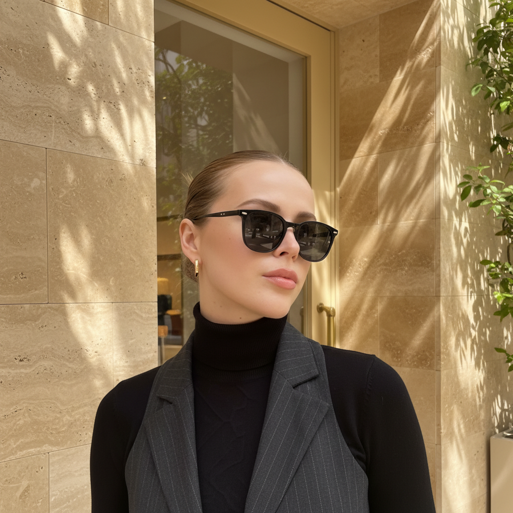 MONROE - Oversized Square Sunglasses