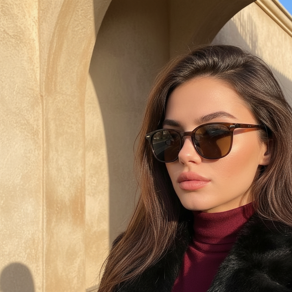 MONROE - Oversized Square Sunglasses