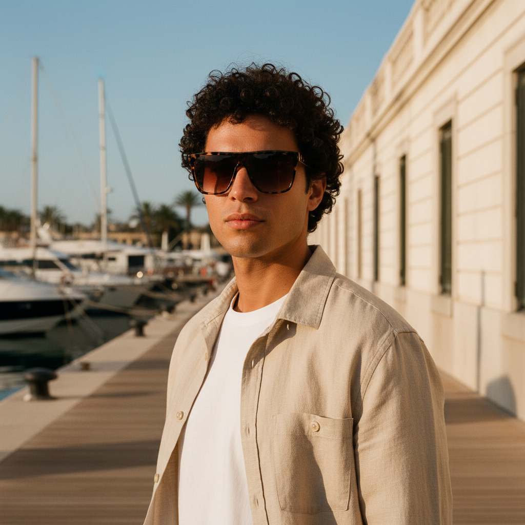 NOCTURNE - Mirrored Shield Sunglasses