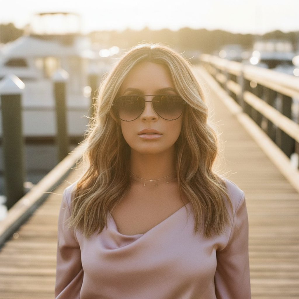 PRIME TIME - Anti-Glare Aviator Sunglasses UV400
