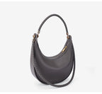 SÉLÈNE - Genuine Leather Crescent Bag