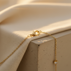 SOLEIL DORE - 18K Gold Vermeil 925 Sterling Silver Twisted Chain Bracelet