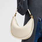 SÉLÈNE - Genuine Leather Crescent Bag