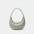 VIVIENNE - Genuine Leather Half-Moon Bag