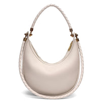 SÉLÈNE - Genuine Leather Crescent Bag