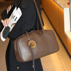 CELINE - Genuine Leather Boston Bag
