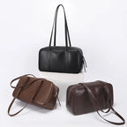 CELINE - Genuine Leather Boston Bag