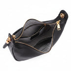 SÉLÈNE - Genuine Leather Crescent Bag