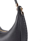 SÉLÈNE - Genuine Leather Crescent Bag