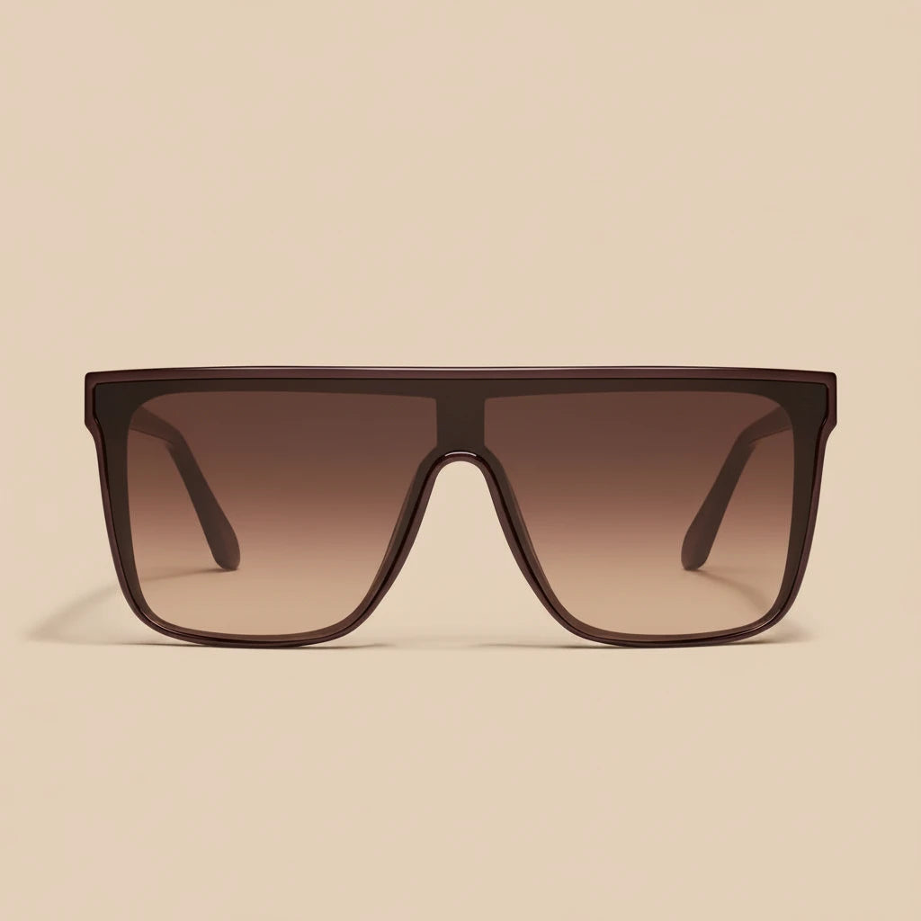 NOCTURNE - Mirrored Shield Sunglasses