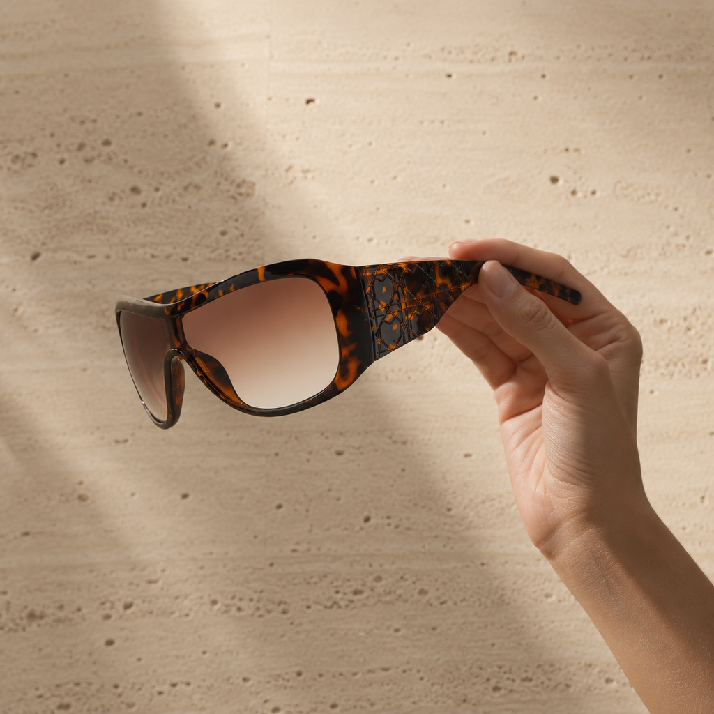AURORE - Oversized Butterfly Sunglasses