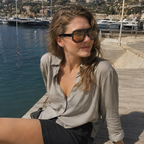 BASSLINE - Lunettes de soleil rectangulaires en CR-39