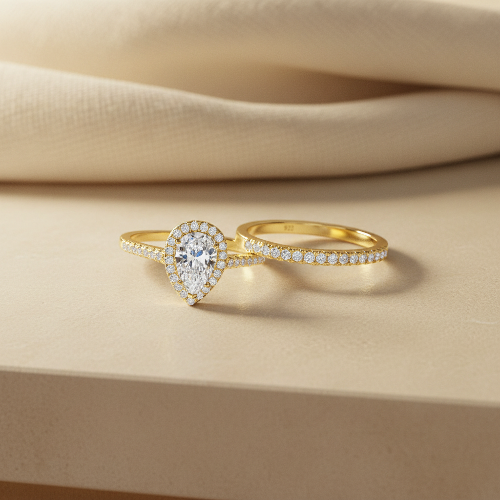 AURÉLIA - 925 Sterling Silver Ring & Band