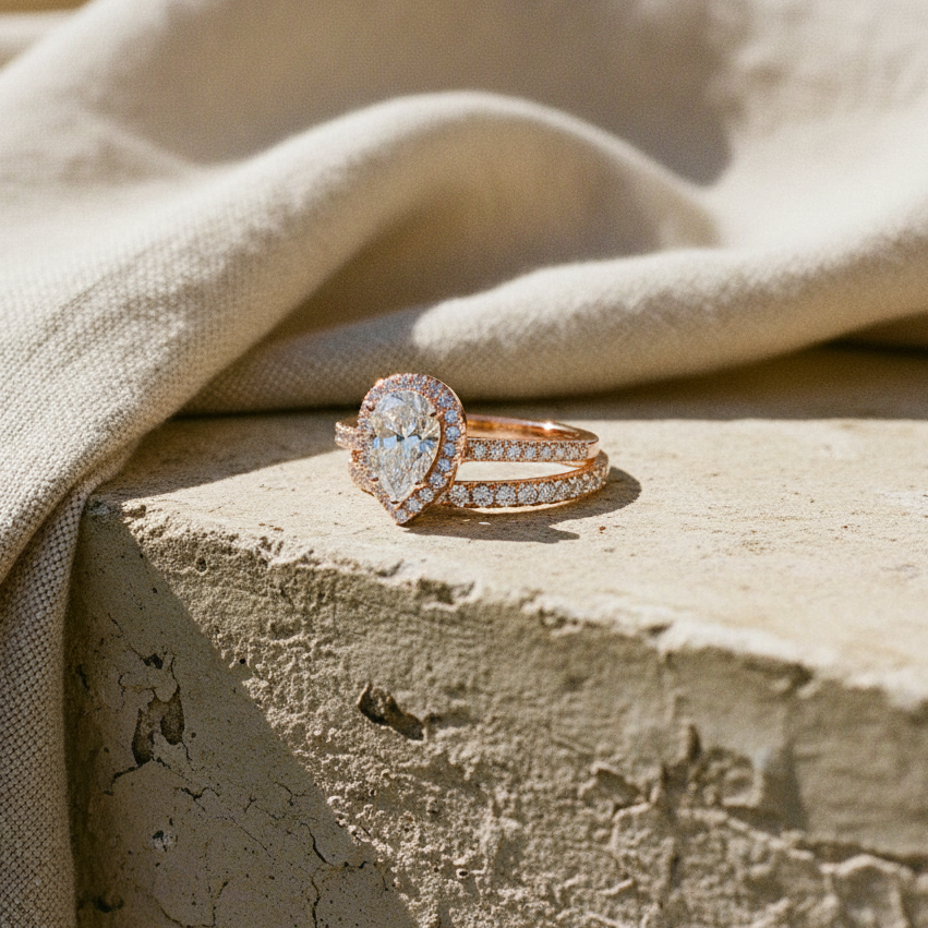 AURÉLIA - 925 Sterling Silver Ring & Band