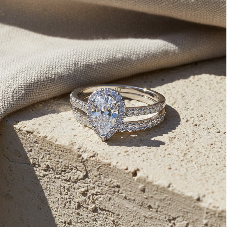 AURÉLIA - 925 Sterling Silver Ring & Band