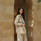 CAPRI - Woven Straw Bucket Bag