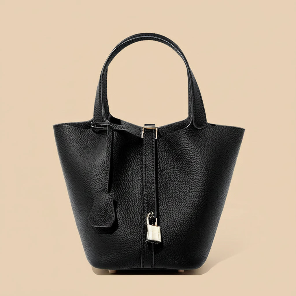 CATEAU - Genuine Leather Bucket Bag