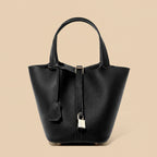 CATEAU - Genuine Leather Bucket Bag