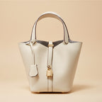CATEAU - Genuine Leather Bucket Bag