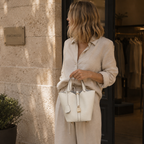 CATEAU - Genuine Leather Bucket Bag
