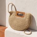 SAINT-TROPEZ - Woven Straw Tote Bag