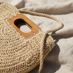 SAINT-TROPEZ - Woven Straw Tote Bag