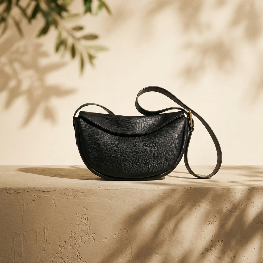 COLETTE - Sac à bandoulière boule en cuir végane