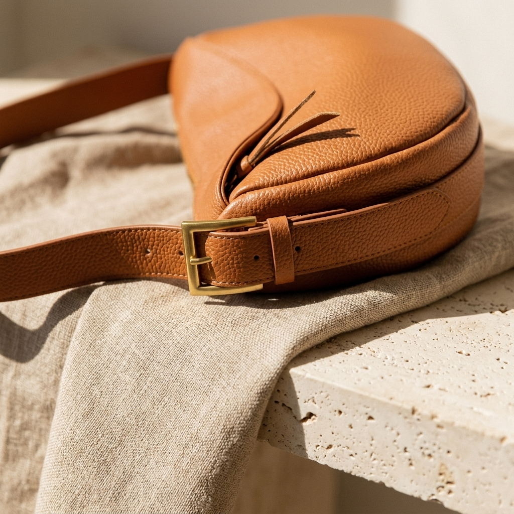 COLETTE - Sac à bandoulière boule en cuir végane