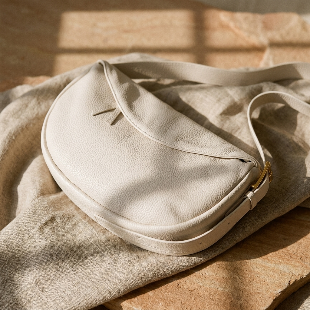 COLETTE - Sac à bandoulière boule en cuir végane